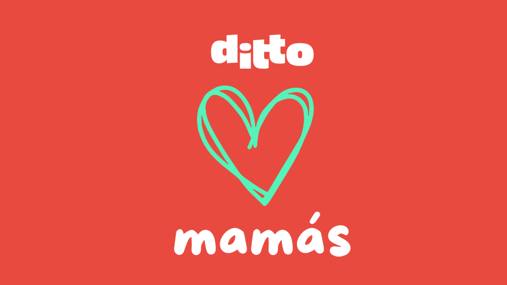 Un corazón dedicado a mamás